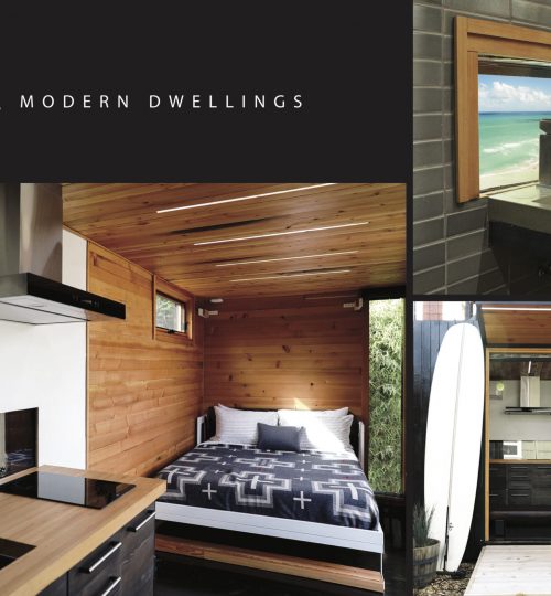 modern dwellings post card